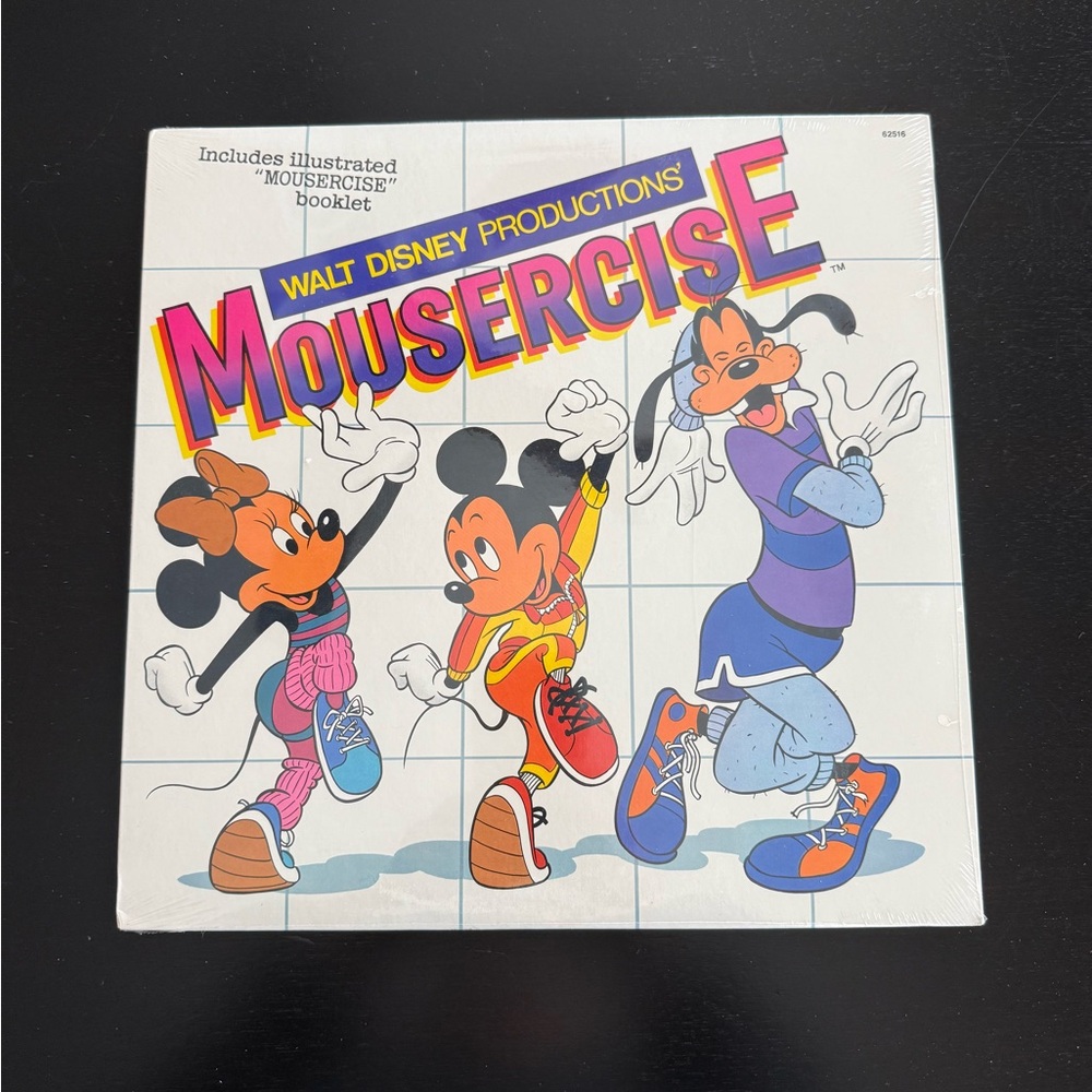 Walt Disney Productions' MOUSERCISE 1982 LP Vinyl Record BRAND NEW SEALED